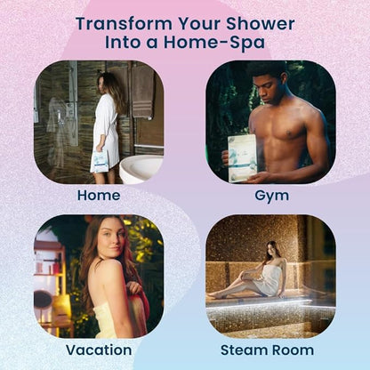 Body Restore Shower Steamers Aromatherapy 6 Pack - Fathers Day Unique Gifts for Dad, Grandpa, Birthday Gift for Mom, Daughter, Son, Best Friend, Travel Essentials, Self Care, Bath Bombs - Bloom