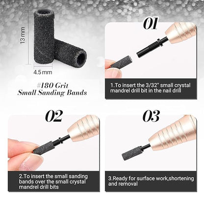 Melodysusie 50 pcs nail drill