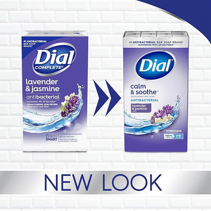 Dial Antibacterial Bar Soap, Mountain Fresh, 32 Bars, 8 Count (Pack of 4)