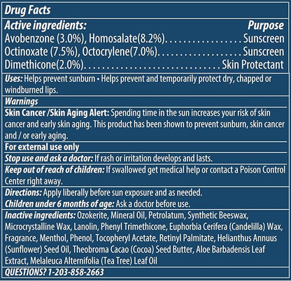 Dermatone Pomegranate Lip Balm SPF 30