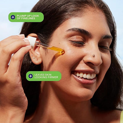 Three Ships Boost 49% Rosehip Oil Serum- Firming Face Serum, Smooths, Hydrates + Protects Skin, Plumps Look of Fine Lines and Reduces Discoloration (1 floz)
