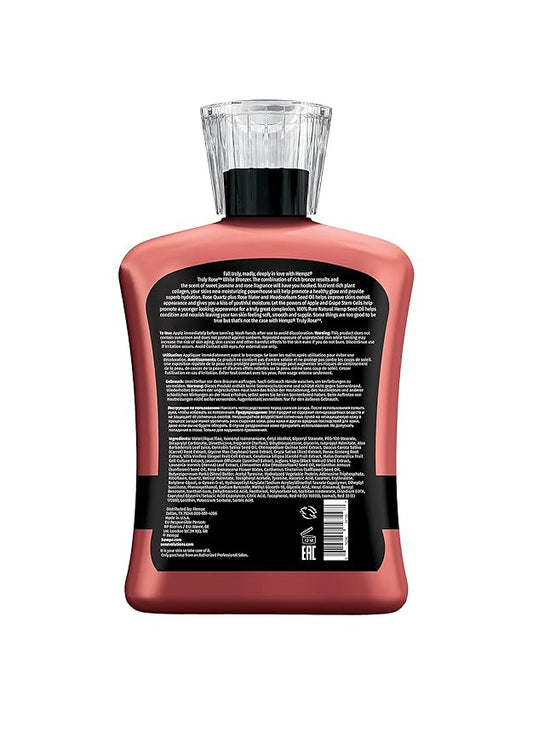 HEMPZ Truly Rose White Bronzer - Herbal Moisturizing Self Tanning Lotion for Tanning Beds, Beach, Sun 13.5 Fl OZ