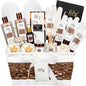 Fathers Day Gifts for Men Dad Coconut Vanilla Spa Gift Basket for Women 18 Pcs Luxury Bath & Body Set with Shower Gel | Relaxing Self Care Pampering Gifts for Her, Birthday, Christmas, Mothers Day