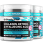 SimplyVital Collagen Face Moisturizer - Anti-Aging Retinol Cream for Face, Neck & Décolleté with Hyaluronic Acid - Made in USA, Daily Moisturizer Face Cream, 2-Pack