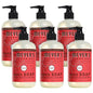 MRS. MEYER'S CLEAN DAY Hand Soap, Made with Essential Oils, Rhubarb 12.5 Fl Oz (Pack of 6)