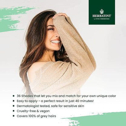 Herbatint Permanent Haircolor Gel, 7D