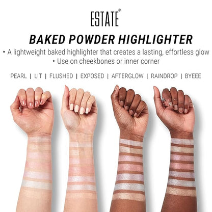 Estate Cosmetics Dew Me Baked Highlighter – Cheek, 3 g