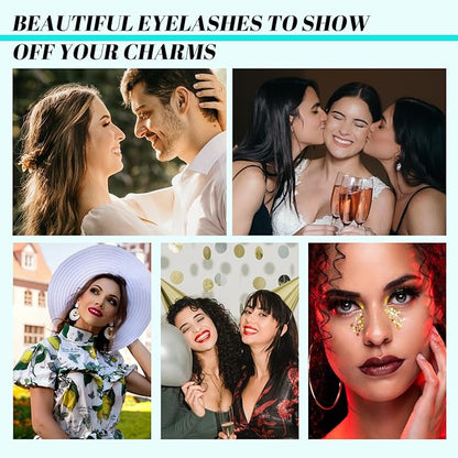 Lash Extension Kit 320Pcs,DIY Individual Lashes Clusters Kit,Lash Bond And Seal,Lash Remover For Eyelashes Extensions,Lash Applicator Tool For False Eyelash Cluster Kit At Home(40D50D,D-Mix9-16mmKit)