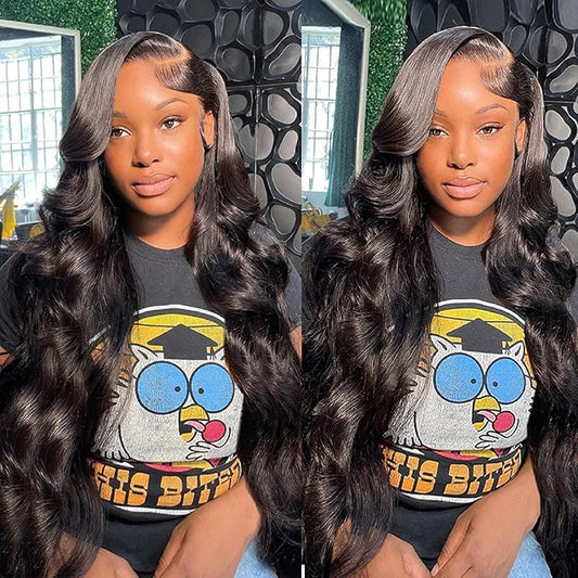 5x5 Closure Wig 34 Inch Glueless Wigs Human Hair Pre Plucked 5x5 HD Lace Closure Wigs Human Hair Body Wave Lace Front Wigs Human Hair for Women 180% Density