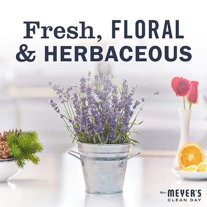 MRS. MEYER'S CLEAN DAY Liquid Hand Soap, Lavender Scent, 12.5 Ounce Bottle Each (12.5 Ounce, Pack of 6)