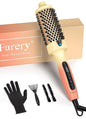 1.77-Inch Thermal Brush - Ceramic Ionic Heated Round Brush for 90's Full-Bodied Style, Volumizing, Smooth Hair & Natural Curls, Dual MCH Heating, Digital Display, 9 Temperature, Dual Voltage