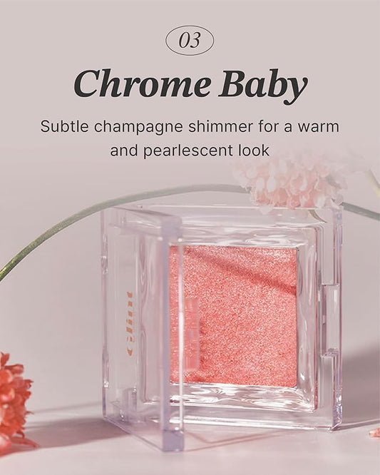 Glint Dewy Highlighter (Chrome Baby, 0.08oz) - Luminous 0.08oz