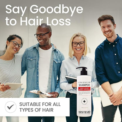 Ultra Scalp Care Shampoo - DHT Blocking for Hair Restoration and Growth, with Biotin to Prevent Loss for Men & Women with Oily or Color-Treated Hair (16.91 oz)