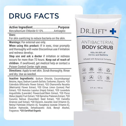 Antibacterial Body Scrub, 6 oz