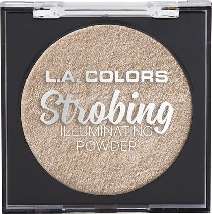 L.A. COLORS Strobing Illuminating Powder, Champagne, 1 Ounce