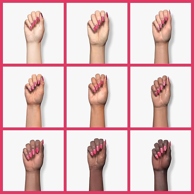 Sally Hansen Miracle Gel™, Bordeaux Glow, Long Lasting, Gel-Like Formula, No UV Lamp Needed, Red Nail Polish