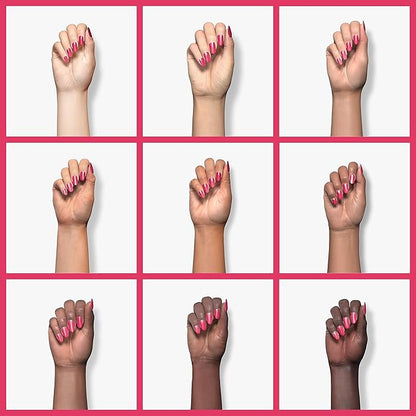 Sally Hansen Miracle Gel™, Bordeaux Glow, Long Lasting, Gel-Like Formula, No UV Lamp Needed, Red Nail Polish