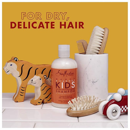 SheaMoisture Extra-Nourishing Shampoo hair care for Kids Mango Carrot with Shea Butter 8 oz