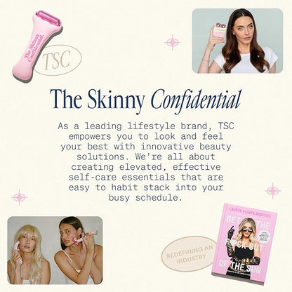 The Skinny Confidential Brow Peptide Serum for Eyebrow & Eyelash Growth - Lengthen, Strengthen & Thicken Brows & Lashes for Fuller, Thicker & Healthier Results - Lightweight, Non-Greasy Formula