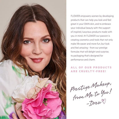 FLOWER Beauty By Drew Barrymore Liquid Blush Makeup Vegan (Melon)