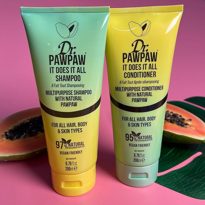 Dr.PAWPAW It Does It All Conditioner: SLS, Sulphate and Paraben Free, for All Hair Textures - (200 ml)