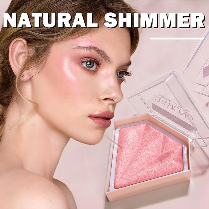 White Highlighter Makeup Palette Face Highlighter Powder Iluminadores Mermaid Color