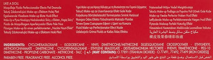 PUPA Milano Like A Doll Perfecting Make-Up Fluid, 30 ml