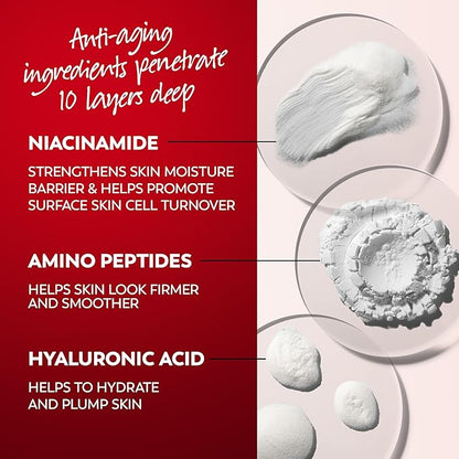 Olay Face Moisturizer, Regenerist Micro-Sculpting Cream for Women, Fragrance-Free - Hydrating, Anti-Aging, Anti-Wrinkle, Firming Skin Care - Hyaluronic Acid, Niacinamide, Amino Peptides, 1.7 Oz