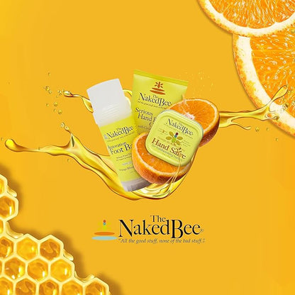 The Naked Bee Moisturizing Hand and Body Lotion, enriched with Orange Blossom(45 ml), Citron & Honey (1.5 oz), Coconut & Honey (1.5 fl oz), 3 Pack