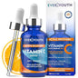 Vitamin C Serum for Face with Hyaluronic Acid, Niacinamide, Vitamin E, Collagen Peptides - Skin Brightening Solution for Wrinkles, Dark Spots, Fine Lines - Anti Aging Stem Cell Serum for Face - 1 oz