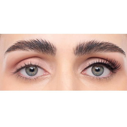 Eylure Press On Pre-Glued False Eyelashes, 3/4 Length Lashes, No. 005, 1 Pair