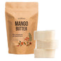 Raw Mango Butter - 100% Natural Skin and Hair Moisturizer - Use with Shea in DIY Whipped Body Butter, Mango Body Lotion, Lip Gloss and Soap Making, 8 oz Block