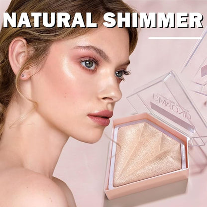 White Highlighter Makeup Palette Face Highlighter Powder Iluminadores Palette-inger Color 04 G