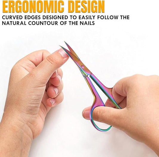 Nail scissors, toenail eyebrow mustache