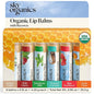 Sky Organics Organic Lip Balms With Beeswax for Lips, USDA Certified Organic, Six Assorted Flavors to Moisturize, Soothe & Soften, 6pk.