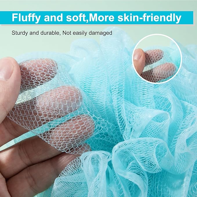 Loofah sponge 75g 4 pack,