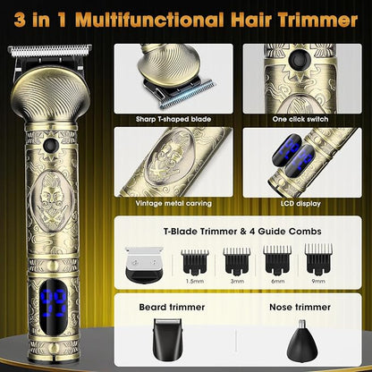 RESUXI Professional Hair Clippers for