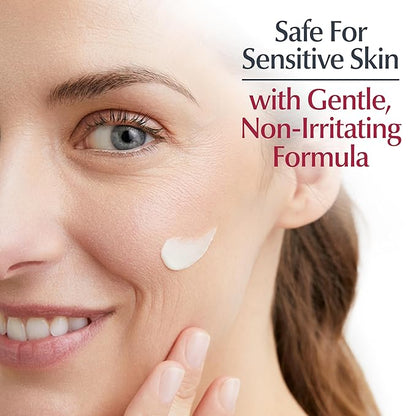 Eucerin Q10 Anti-Wrinkle Face Cream, Unscented Face Cream for Sensitive Skin, 1.7 Oz Jar