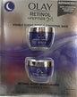Olay Retinol + Peptide 24 Fragrance Free Night Moisturizer, 1.7 OZ (2 Packs)