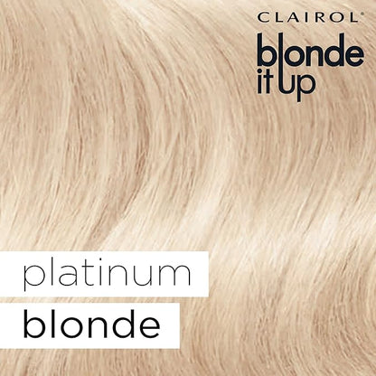 Clairol Blonde It Up Permanent Hair Dye, Platinum Blonde Hair Color, Pack of 2