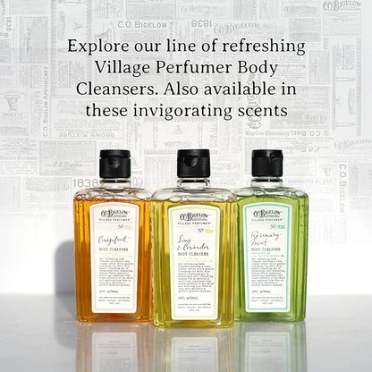 C.O. Bigelow Coconut Body Cleanser, Village Perfumer Moisturizing Gentle Body Wash for Men & Women with Aloe Vera, Sodium PCA, and Glycerin, 10 fl oz