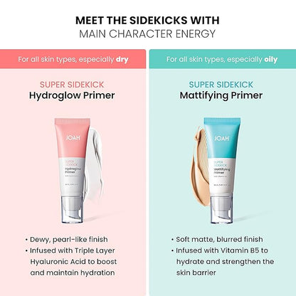 JOAH Beauty Super Sidekick Mattifying Makeup Primer, Pore 1.01 Oz