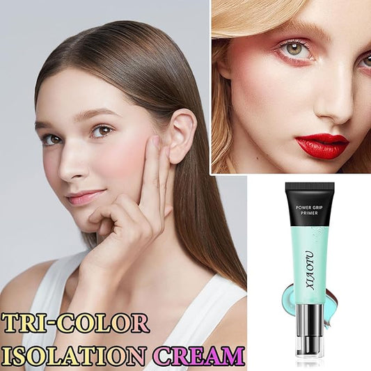 One Step Color Corrector,Color Correcting Facial Serum,Isolation Cream,Pore Primer Base(Green)