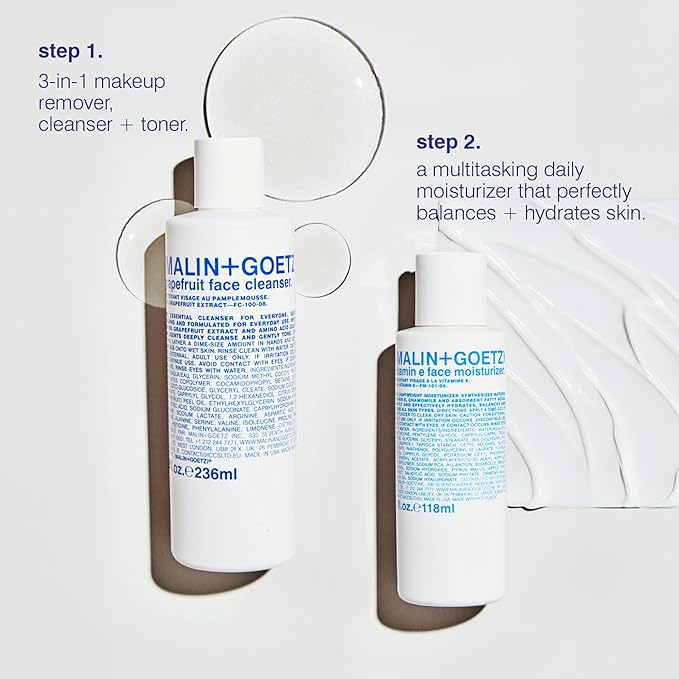 Malin + Goetz Vitamin E Face Moisturizer for Women & Men, 8.5 Fl. Oz. – Hydrating Face Cream, Face Lotion for Dry Sensitive Skin, Vegan & Cruelty-Free