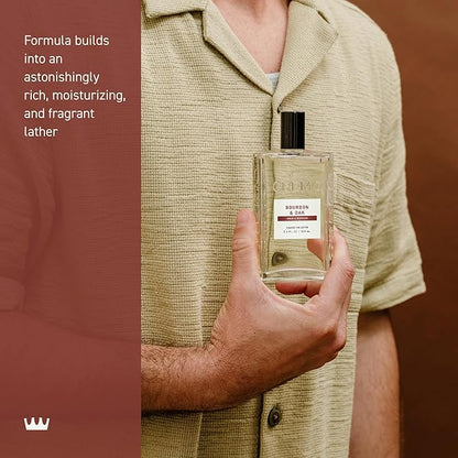 Cremo Cologne for Men - Bourbon & Oak Mens Cologne Spray - A Sophisticated Blend of Distiller’s Spice, Fine Bourbon and White Oak, Fragrances For Men, 3.4 Fl Oz