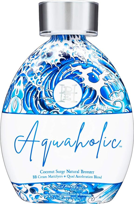 Ed Hardy Tanning Aquaholic - Coconut Surge Natural Bronzer Tanning Lotion 13.5 oz.