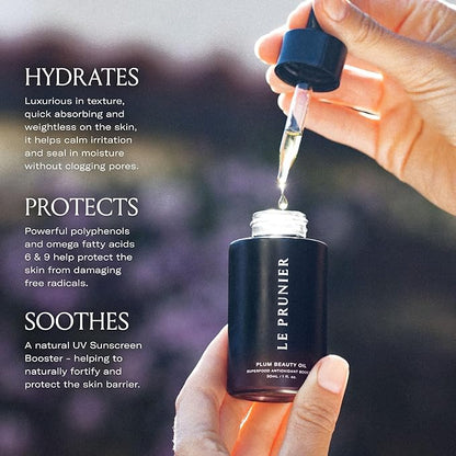 Plum Beauty Oil Superfood Antioxidant Booster - Multifunctional Oil