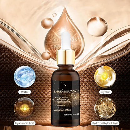 Olavita Face Serum,Antiaging Face Serum,Intensely Firms Skin,Reduce Fine Lines & Plump Skin (2PCS)