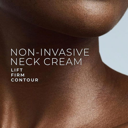 RoC Derm Correxion Neck Cream with Hyaluronic Acid and Advanced Retinol to visibly Tighten & Lift Horizontal Neck Lines, Facial Moisturiser to Contour Face, Neck + Jaw, (1.7 oz) with Retinol Packette