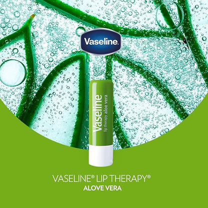 Vaseline Aloe Fresh Lip Therapy Stick- .16 oz (Pack of 2)